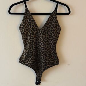 Lovers + Friends horus bodysuit in lioness size small